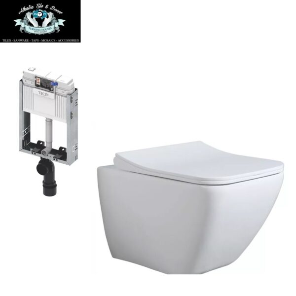 Carl Wall Hung Toilet with Cistern